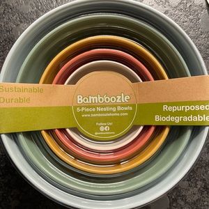 Bamboozle 5-piece Nesting Bowls Alltrue/Causebox
